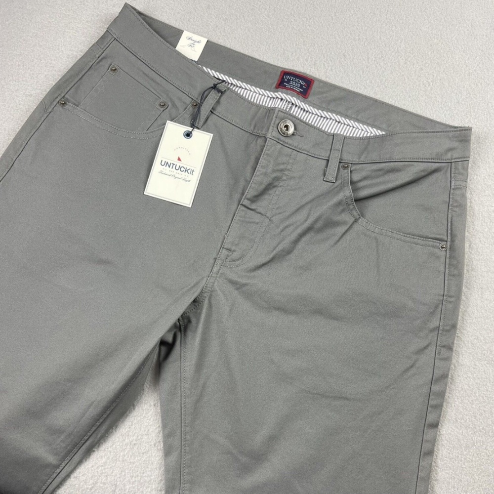Untuckit Dark Grey Pants NWT